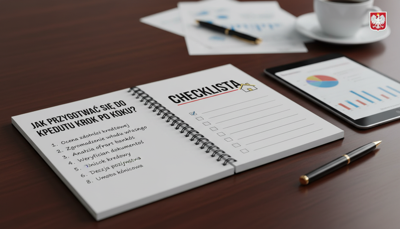 Jak przygotować się do kredytu hipotecznego krok po kroku? (Checklista)