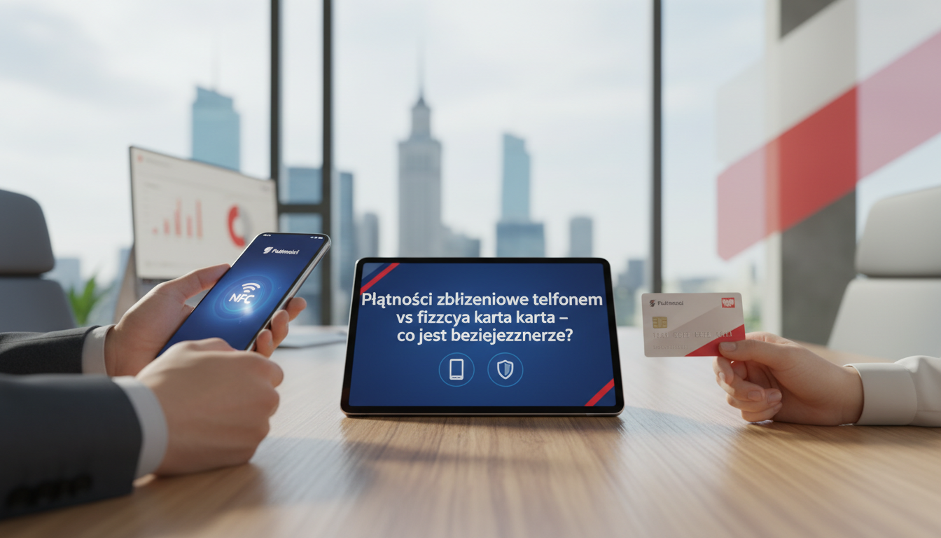 Płatności zbliżeniowe telefonem vs fizyczna karta - co jest bezpieczniejsze?