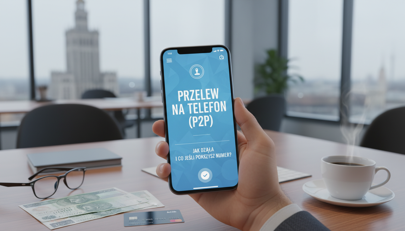 Przelew na telefon (P2P) - jak działa i co jeśli pomylisz numer?