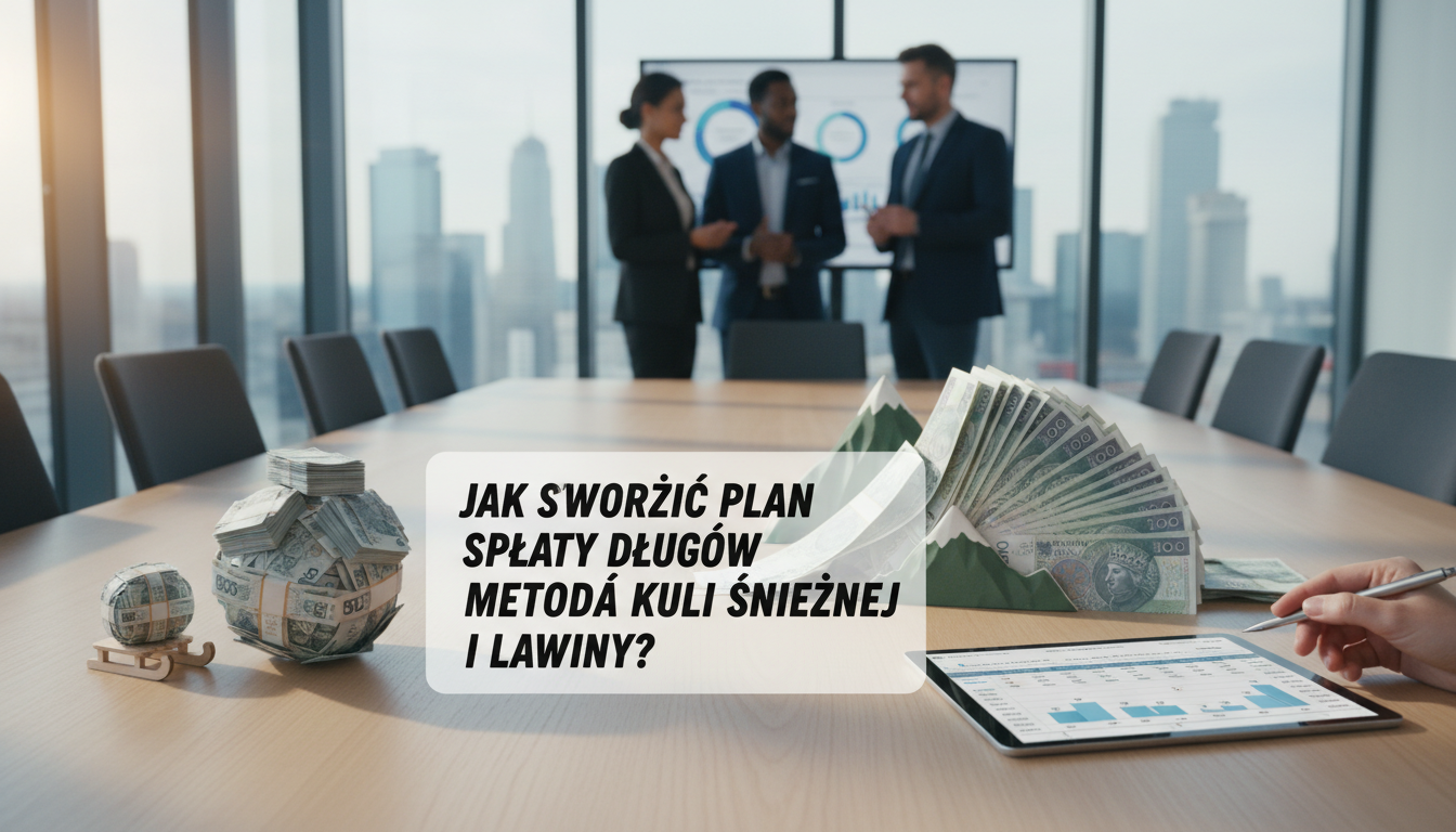 Jak stworzyć plan spłaty długów metodą kuli śnieżnej i lawiny?