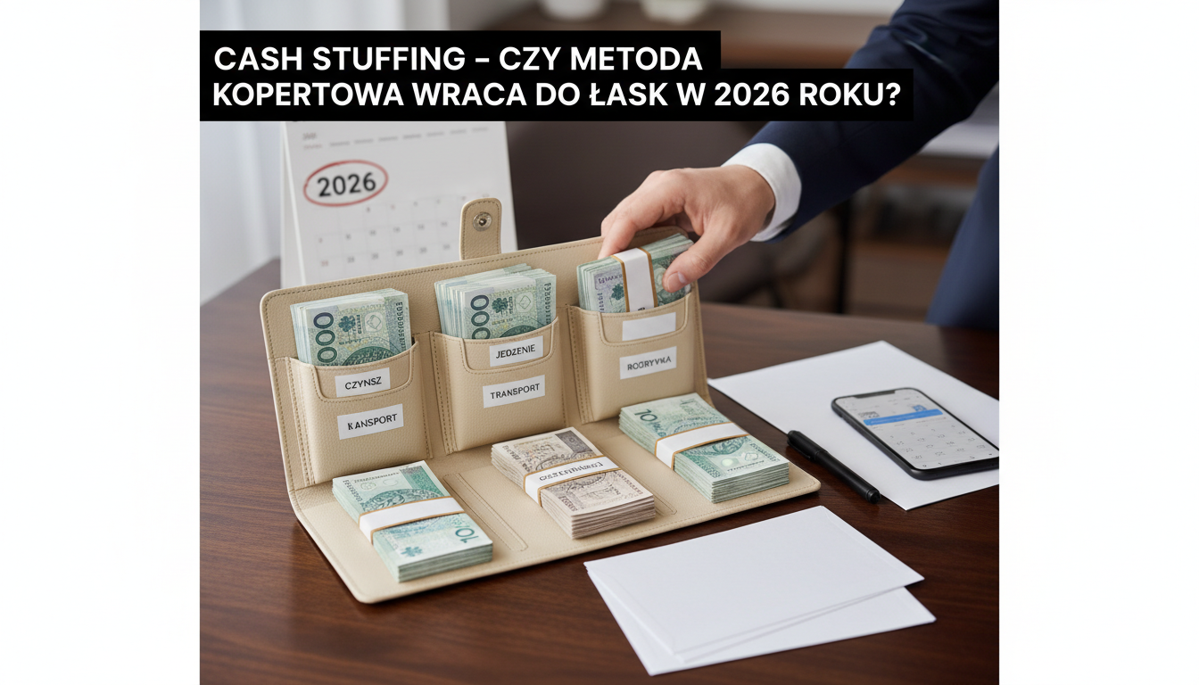 Cash stuffing - czy metoda kopertowa wraca do łask w 2026 roku?
