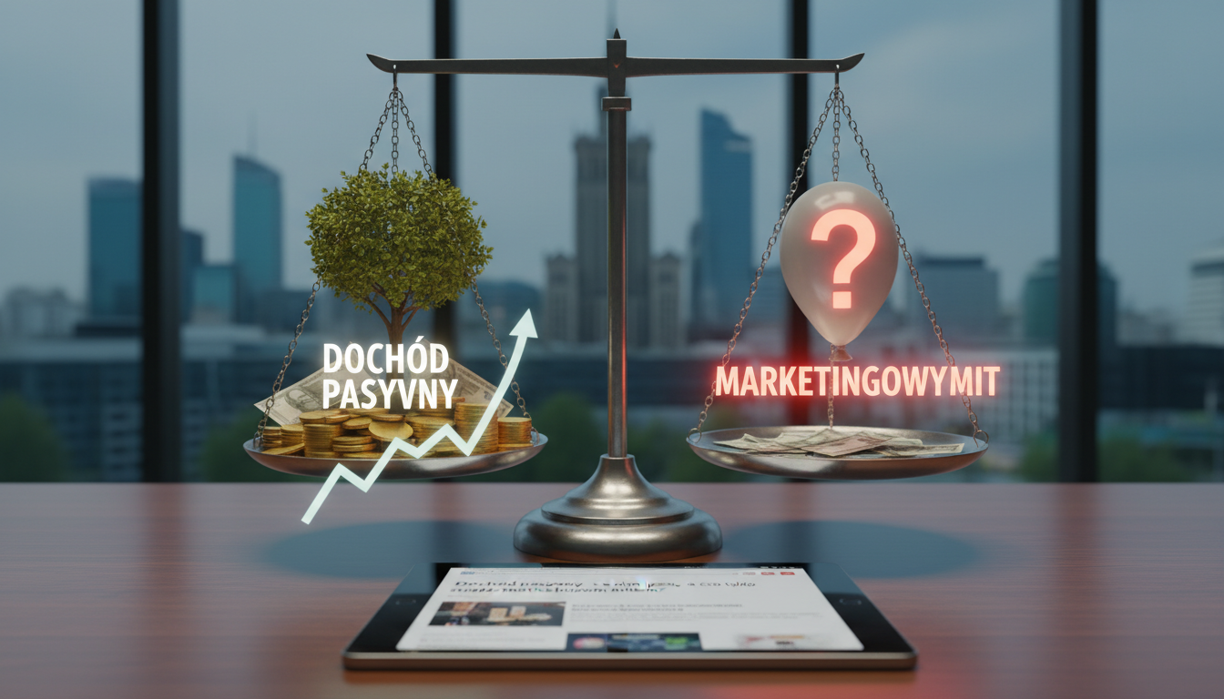 Dochód pasywny - co nim jest, a co tylko marketingowym mitem?