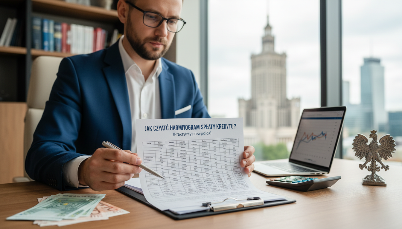 Jak czytać harmonogram spłaty kredytu? (Praktyczny przewodnik)