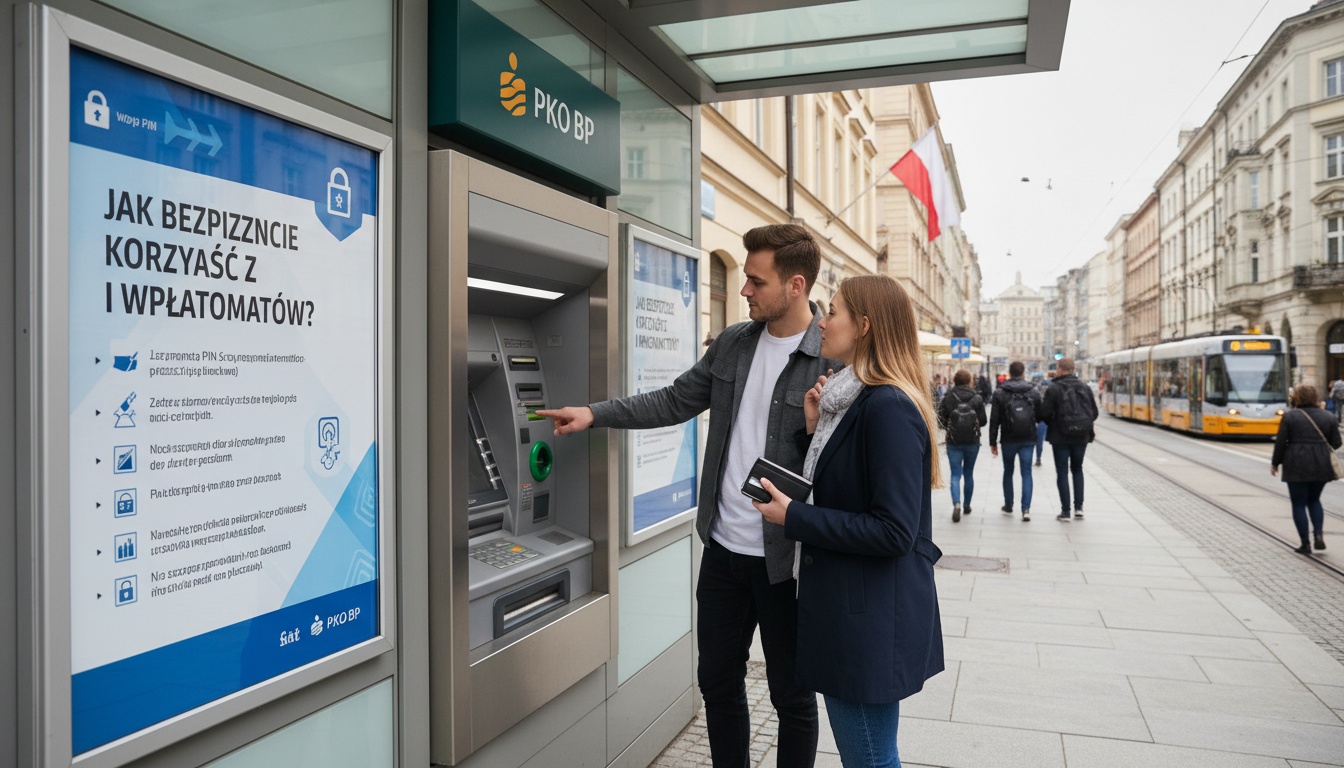 Jak bezpiecznie korzystać z bankomatów i wpłatomatów?