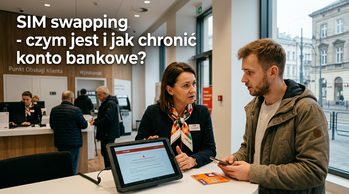 SIM swapping - czym jest i jak chronić konto bankowe?