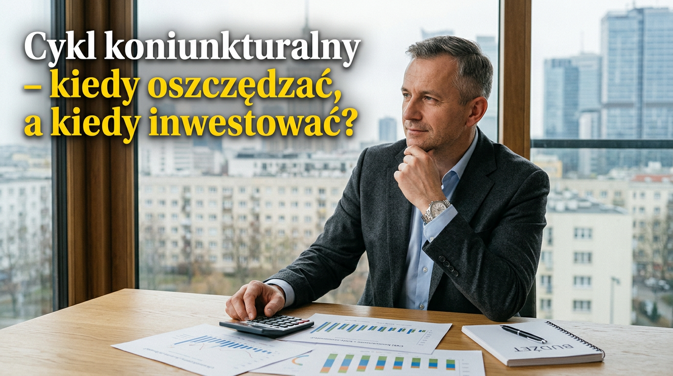 Cykl koniunkturalny - kiedy oszczędzać, a kiedy inwestować?