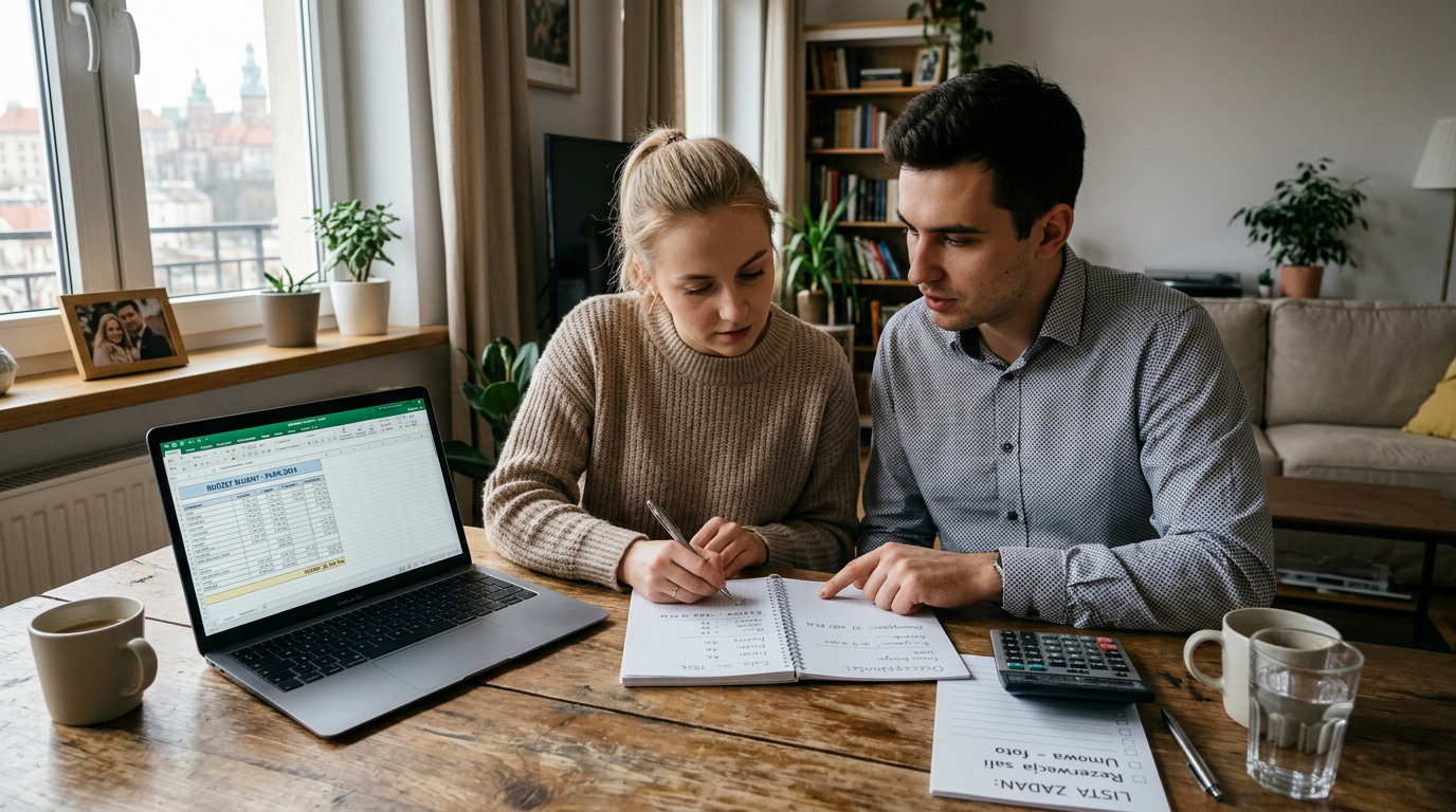 Plan finansowy na ślub i wesele - jak nie zacząć małżeństwa od długów