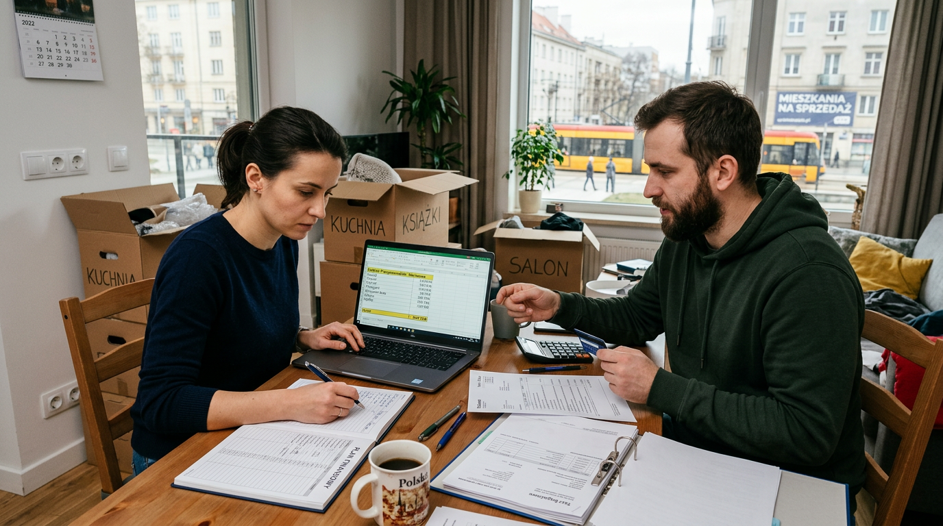 Jak przygotować finansowy plan przeprowadzki?