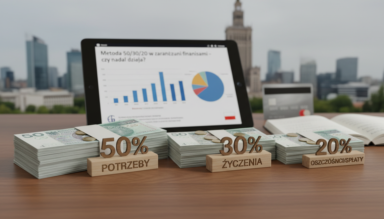 Metoda 50/30/20 w zarządzaniu finansami - czy nadal działa?