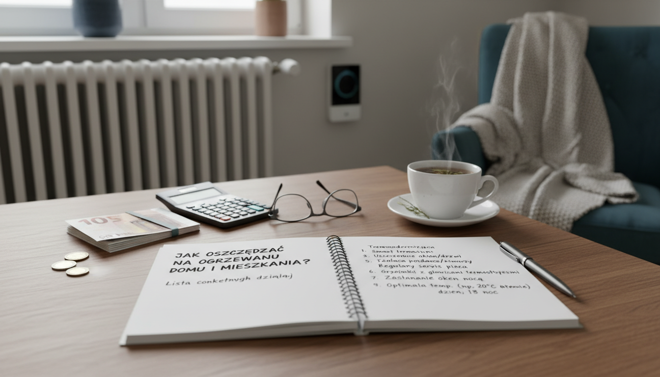 Jak oszczędzać na ogrzewaniu domu i mieszkania? (Lista konkretnych działań)
