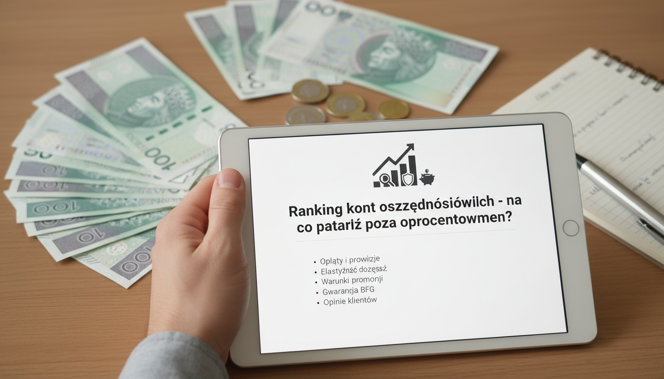 Ranking kont oszczędnościowych - na co patrzeć poza oprocentowaniem?